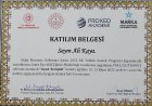 Uzm. Psk. Dan. Ali Kaya Psikolojik Danışman sertifikası