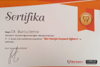 Dt. Burcu Demir Diş Hekimi sertifikası