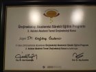 Op. Dr. Çağdaş Özdemir Kadın Hastalıkları ve Doğum sertifikası