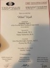 Uzm. Psk. Hilal Uçak Klinik Psikolog sertifikası