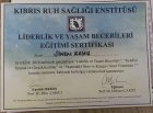 Psk. Sinem Kayış Psikoloji sertifikası