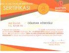 Uzman Dil ve Konuşma Terapisti Oğuzhan Köseoğlu Dil Konuşma Bozuklukları sertifikası