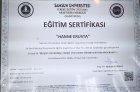 Psk. Dan. Hanne Erusta Psikolojik Danışman sertifikası