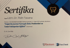 Uzm. Dt. Pelin Tavana Diş Protez Uzmanı sertifikası