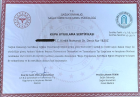 Uzm. Dr. Deniz Nur Yıldız Fiziksel Tıp ve Rehabilitasyon sertifikası
