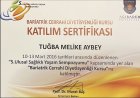 Dyt. Tuğba Aybey Diyetisyen sertifikası