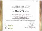 Klinik Psikolog  Gizem Durduran Psikoloji sertifikası