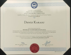 Uzm. Kl. Psk. Deniz Kurt Psikoloji sertifikası