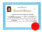Prof. Dr. Şeminur Haznedaroğlu Romatoloji sertifikası