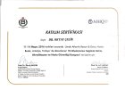 Op. Dr. Oktay Çelik Genel Cerrahi sertifikası