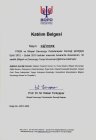 Uzm. Psk. Elif Eker Psikoloji sertifikası