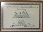Op. Dr. Aslı Can Plastik Rekonstrüktif ve Estetik Cerrahi sertifikası
