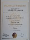 Uzm. Psk. Dan. Ömer Aktürk Psikolojik Danışman sertifikası