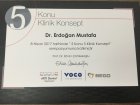 Dt. Erdoğan Mustafa Diş Hekimi sertifikası
