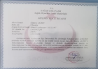 Uzm. Dr. Behruz Aliyev Diş Hekimi sertifikası