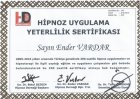 Uzm.Dr. Ender Vardar Psikoloji sertifikası