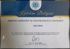 Dyt. Ezgi Seviç Diyetisyen sertifikası