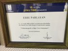 Uzm. Dr. Ebru Parlayan Nöroloji (Beyin ve Sinir Hastalıkları) sertifikası