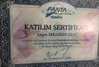 Dt. İbrahim Alcu Diş Hekimi sertifikası