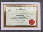Uzm. Dt. Mukadder Orhan Diş Hekimi sertifikası