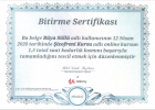 Uzm. Kl. Psk. Rüya Süllü Psikoloji sertifikası