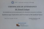 Uzm. Dr. İsmail Gökyar Anestezi ve Reanimasyon sertifikası