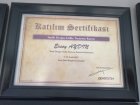 Dt. Ersoy Aydın Diş Hekimi sertifikası