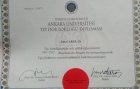 Op. Dr. Emel Arslan Yıldırım Kadın Hastalıkları ve Doğum sertifikası