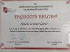 Dt. Erdem Alperen OFLİ Diş Hekimi sertifikası