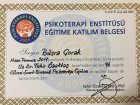 Uzm. Kl. Psk. Büşra Çorak Psikoloji sertifikası