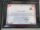 Dt. Ersoy Aydın Diş Hekimi sertifikası