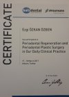 Dt. Ezgi Özkan Özben Diş Hekimi sertifikası
