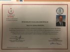 Uzm. Dr. Osman Adıgüzel Fiziksel Tıp ve Rehabilitasyon sertifikası