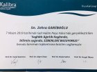 Dyt. Zehra Garipoglu Diyetisyen sertifikası