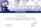 Doç. Dr. Bora Coskun Kadın Hastalıkları ve Doğum sertifikası