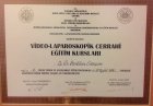 Op. Dr. Berkhan Savaşçın Genel Cerrahi sertifikası