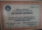 Op. Dr. Hülya Kula Kadın Hastalıkları ve Doğum sertifikası