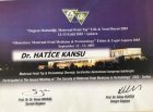 Doç. Dr. Hatice Çelik Kadın Hastalıkları ve Doğum sertifikası
