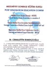 Dr. Cemalettin Ekmekcioğlu Geleneksel ve Tamamlayıcı Tıp sertifikası