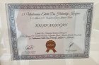 Dt. Hasan Akdoğan Diş Hekimi sertifikası