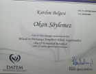 Uzm. Psk. Okan Söylemez Psikoloji sertifikası