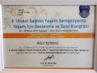 Uzm. Dyt. Aslı Kınsız Diyetisyen sertifikası