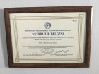 Prof. Dr. Esin Şenol Enfeksiyon Hastalıkları ve Klinik Mikrobiyoloji sertifikası