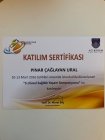 Uzm. Dyt. Pınar Çağlayan Ural Diyetisyen sertifikası