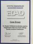 Dt. Cem Ersoy Diş Hekimi sertifikası