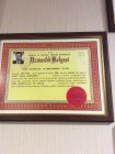 Prof. Dr. Fatih Durmuşoğlu Kadın Hastalıkları ve Doğum sertifikası