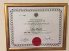 Prof. Dr. Onur KONUK Göz Hastalıkları sertifikası
