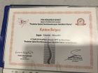 Op. Dr. Erhan Arslan Beyin ve Sinir Cerrahisi sertifikası