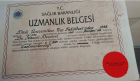 Uzm. Dr. Nazmi Demirel Dahiliye - İç Hastalıkları sertifikası