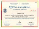 Uzm. Psk. Mustafa Doğan Psikoloji sertifikası